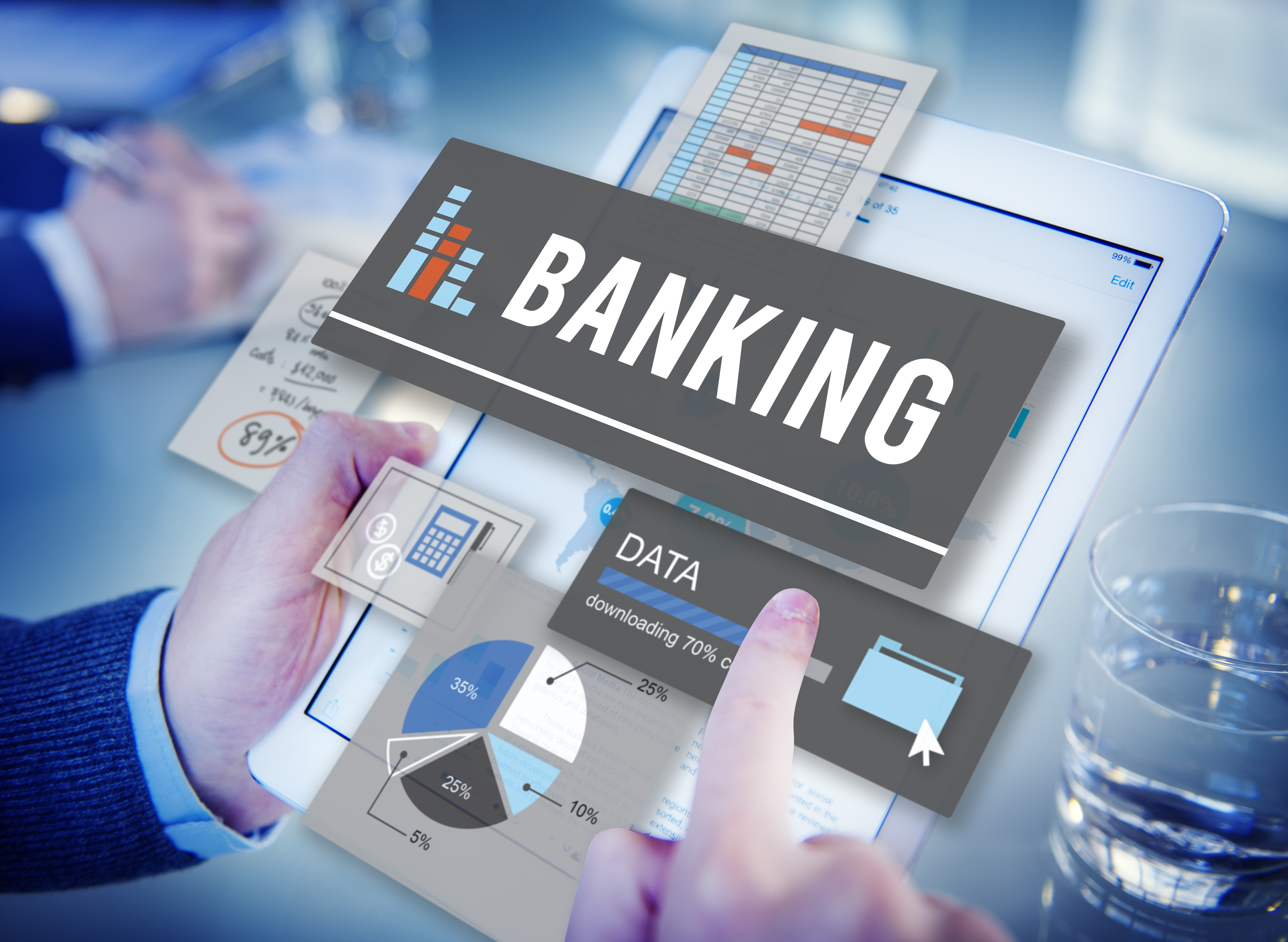Banking Hero Illustration